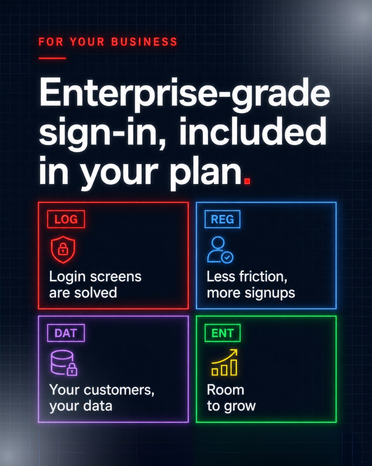 Enterprise-grade sign-in