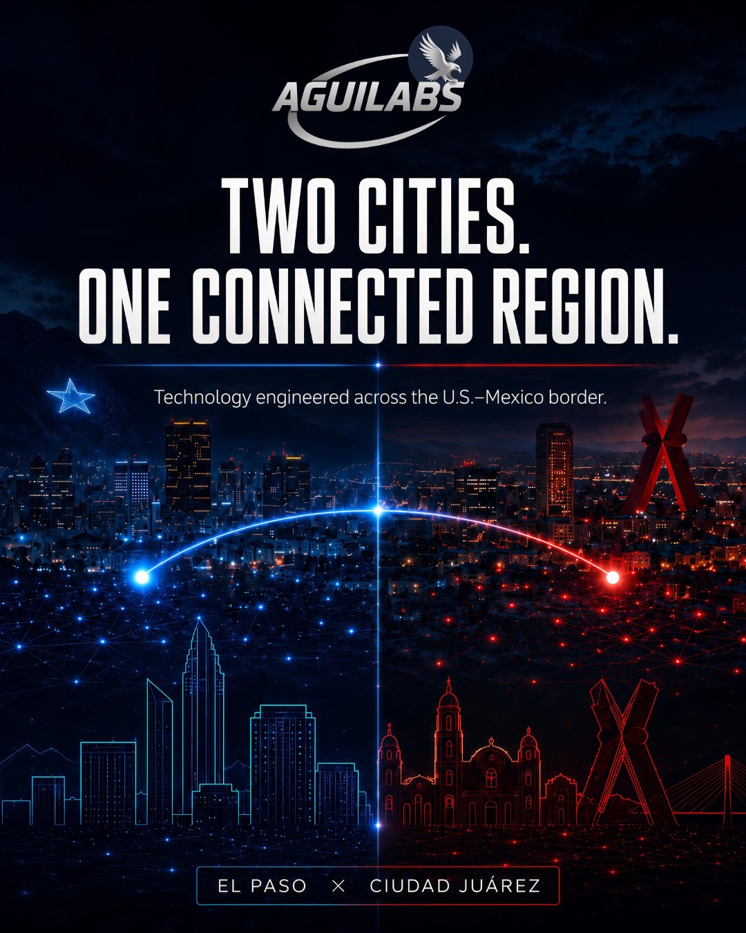 Two cities, one connected region